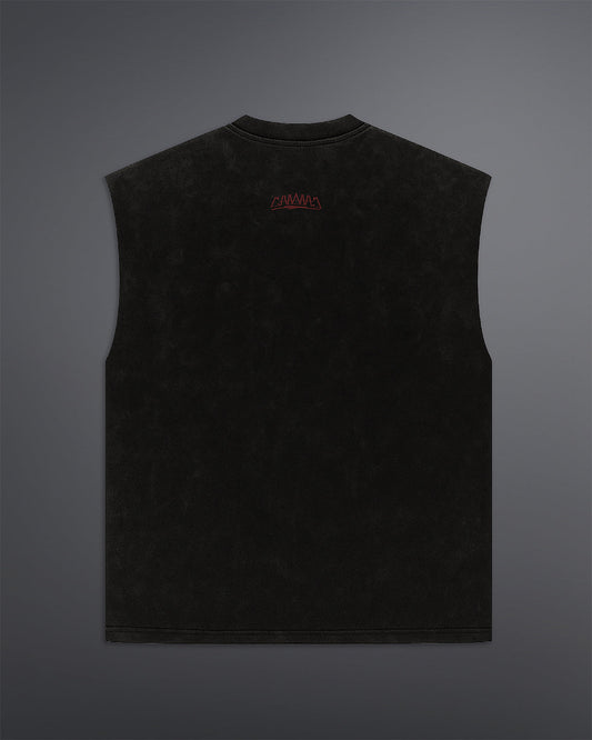 Furry Form Vest Tank [ACID WASHED]