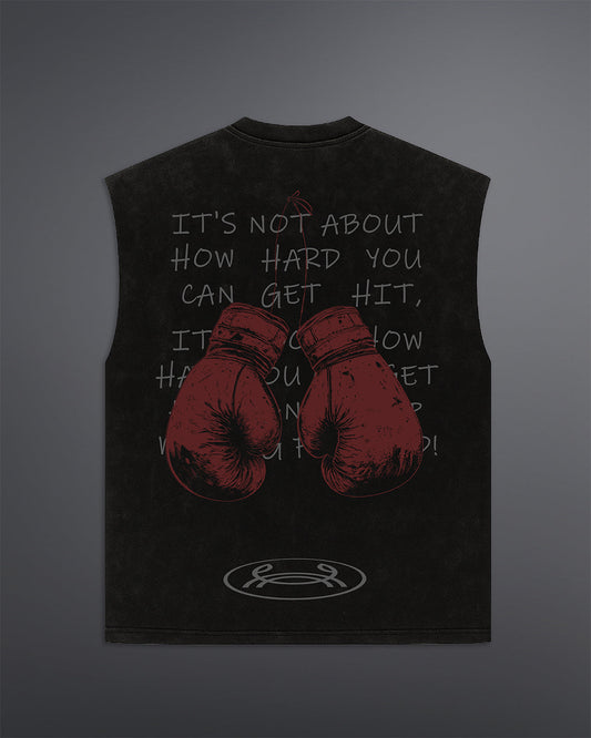 Knockback Vest tank [ACID WASHED]