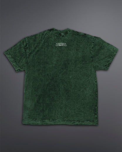 Acid Wash Oversized Tee [TOXIC MOSS COLORWAY]