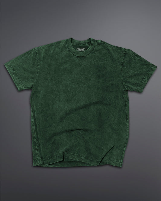 Acid Wash Oversized Tee [TOXIC MOSS COLORWAY]