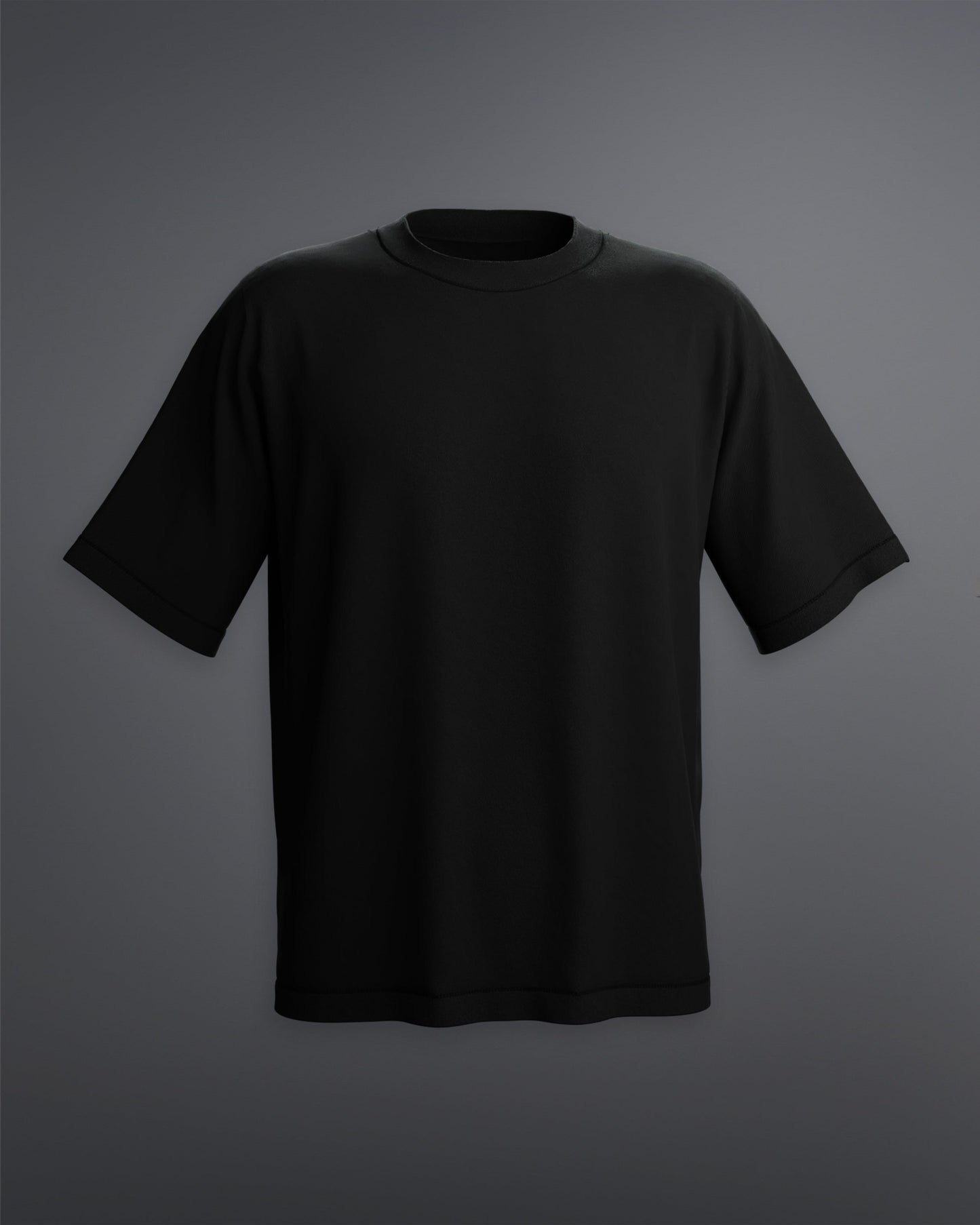 Black Oversized Tee