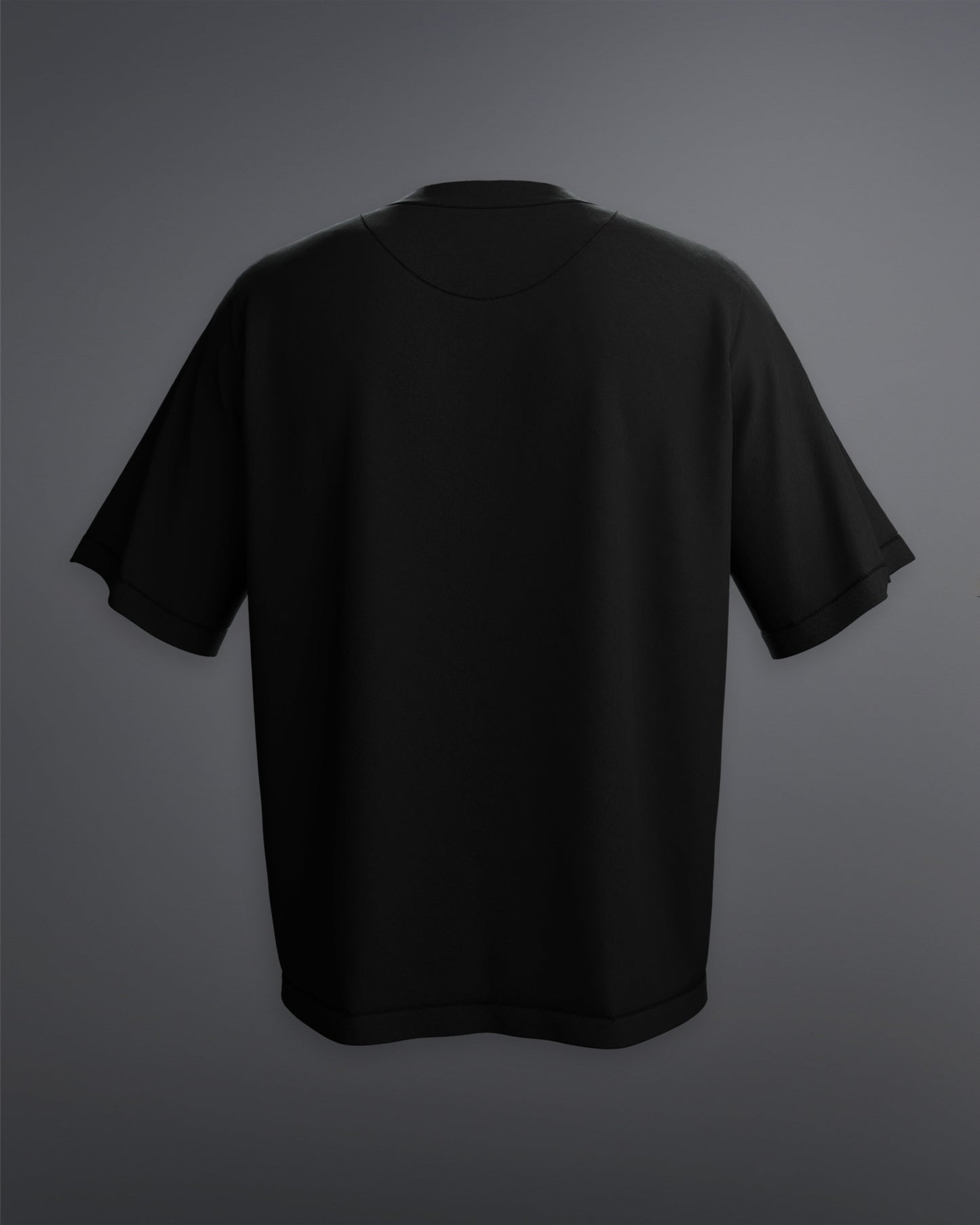 Black Oversized Tee