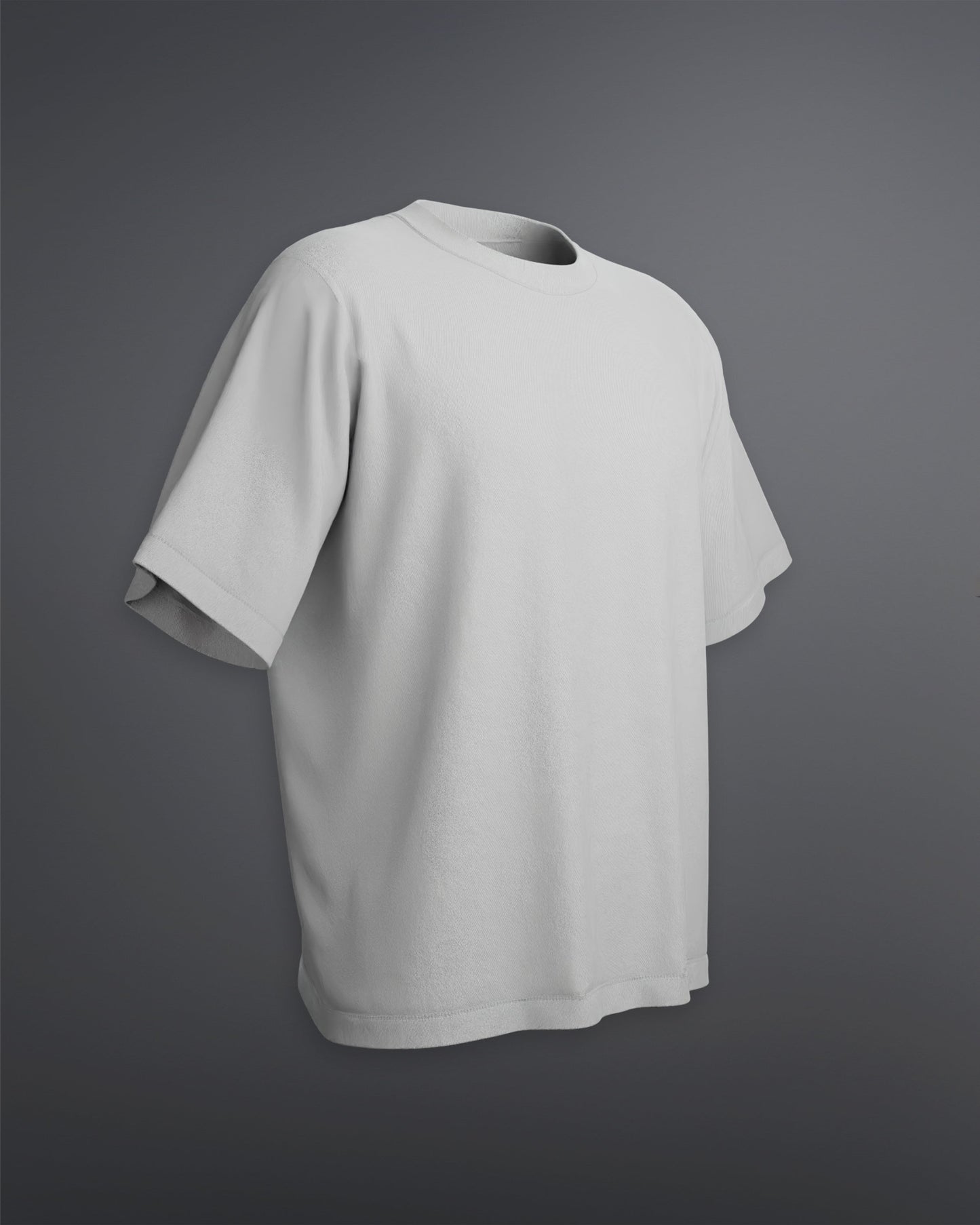 White Oversized Tee