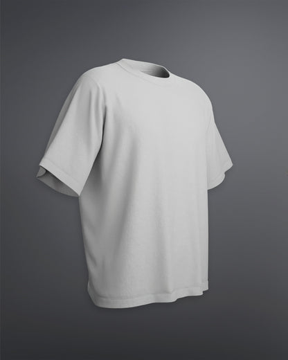 White Oversized Tee