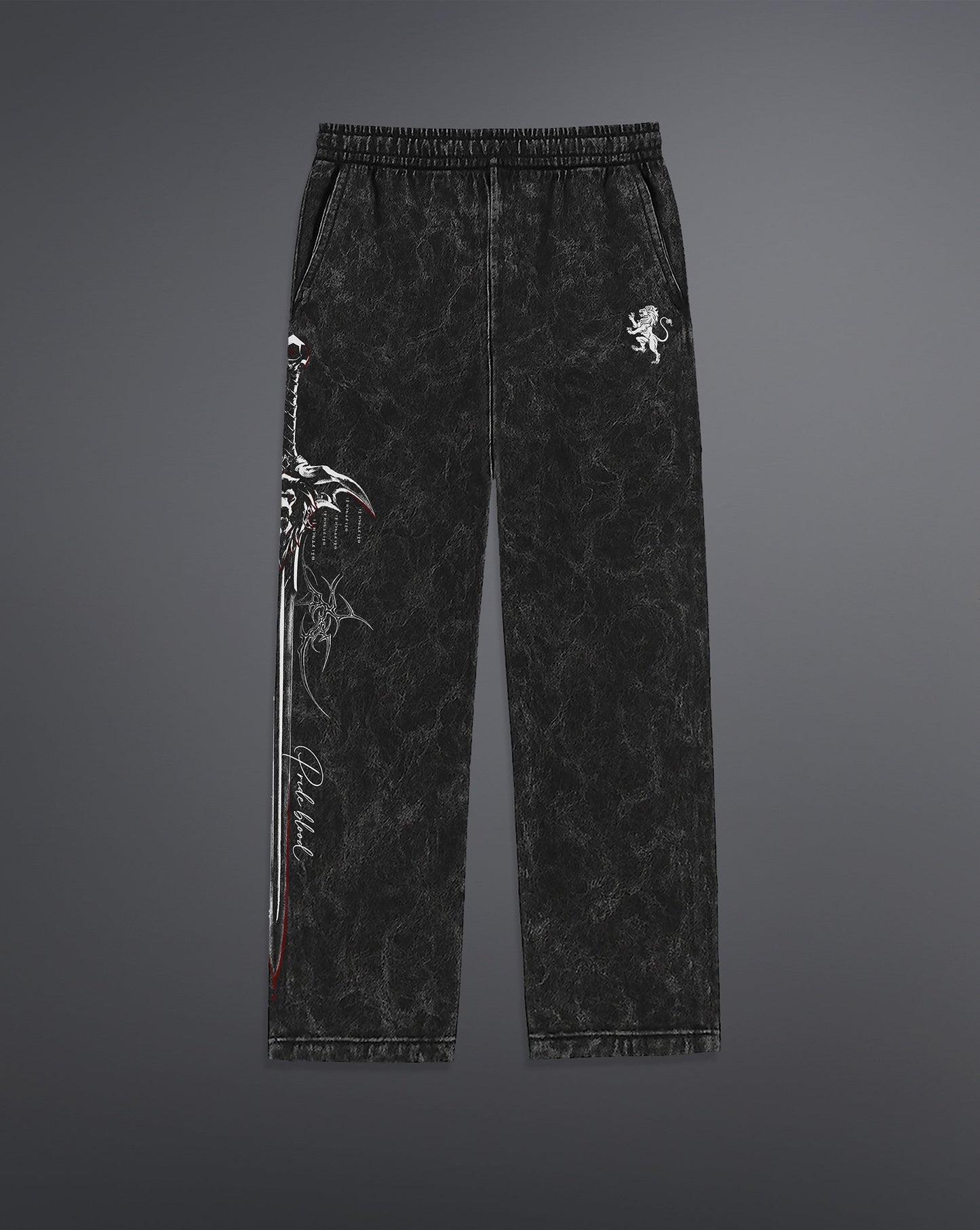 Pride Blood Sweatpants [ACID WASHED]
