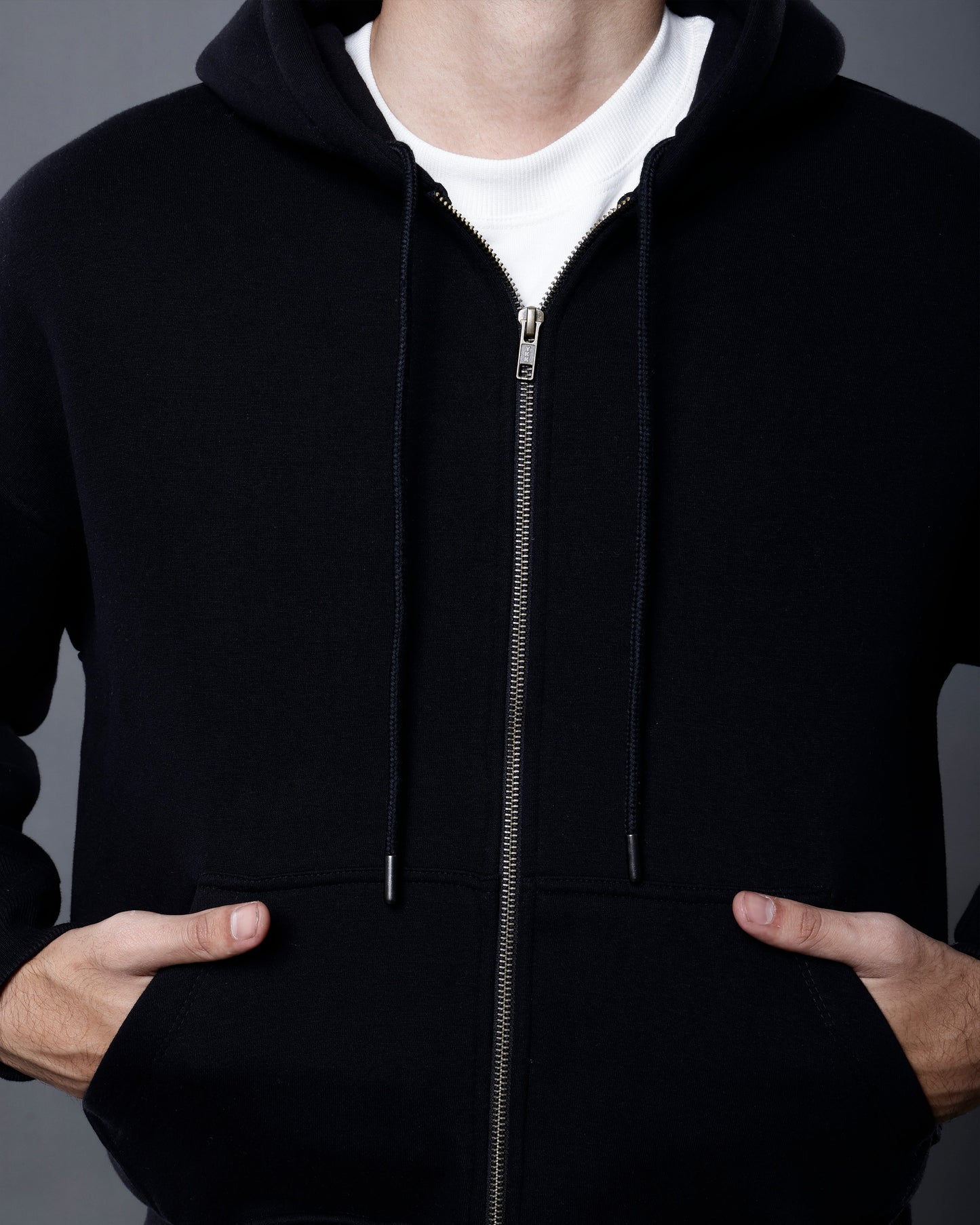 Cropped Zipper