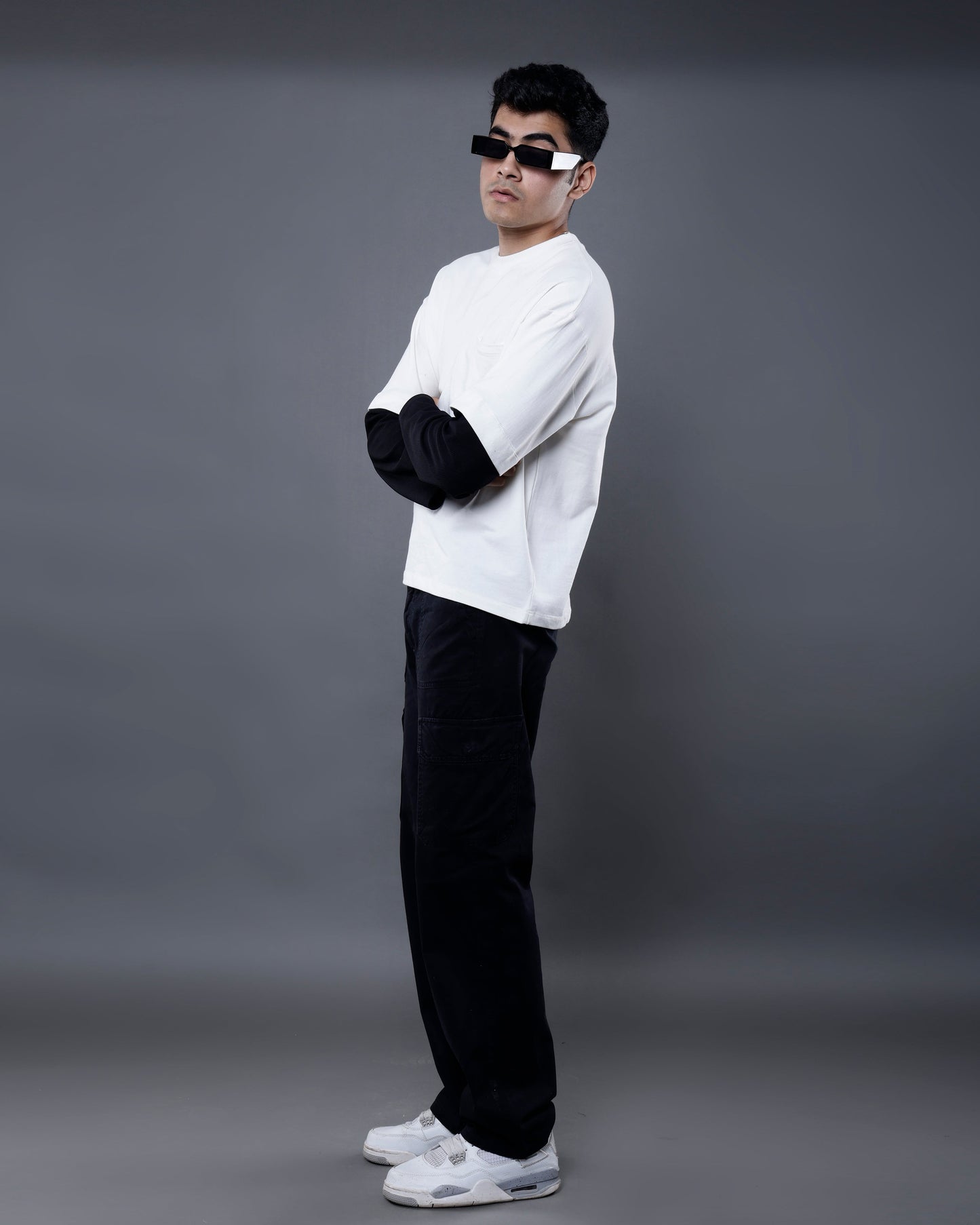 Dual-Fabric Full Sleeve T-shirt [ECLIPSE COLORWAY]