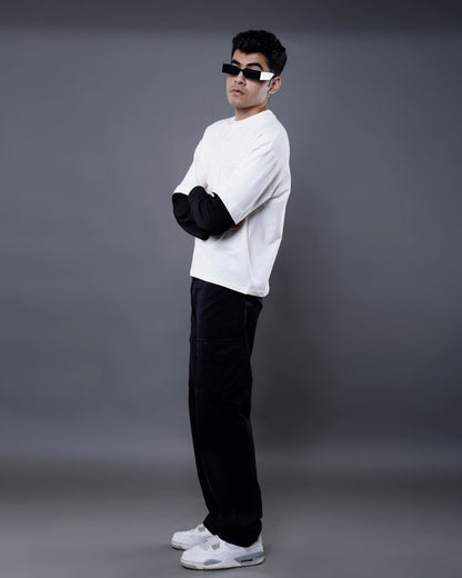 Dual-Fabric Full Sleeve T-shirt [ECLIPSE COLORWAY]