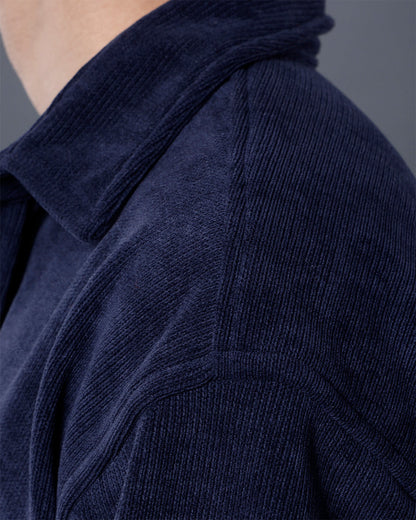 Vel-Cord Shirt [Navy Blue]
