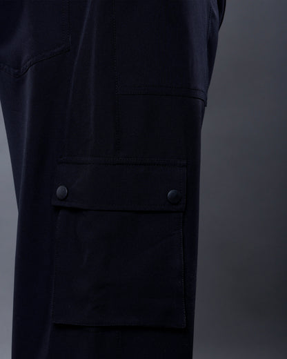Straight Fit Cargo [Black]