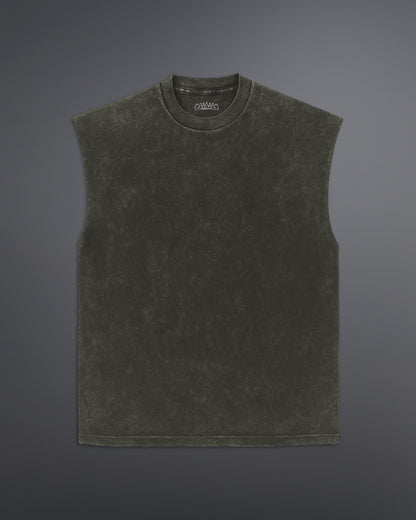 Classic Vest Tank [ACID WASHED-SAGE]
