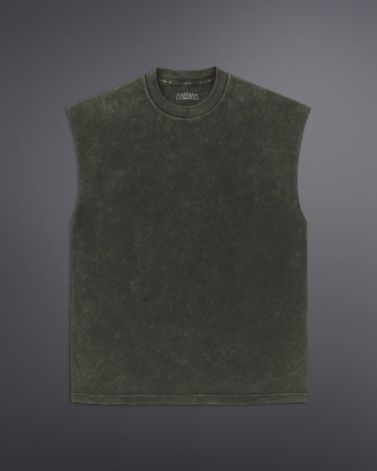 Classic Vest Tank [ACID WASHED-SAGE]