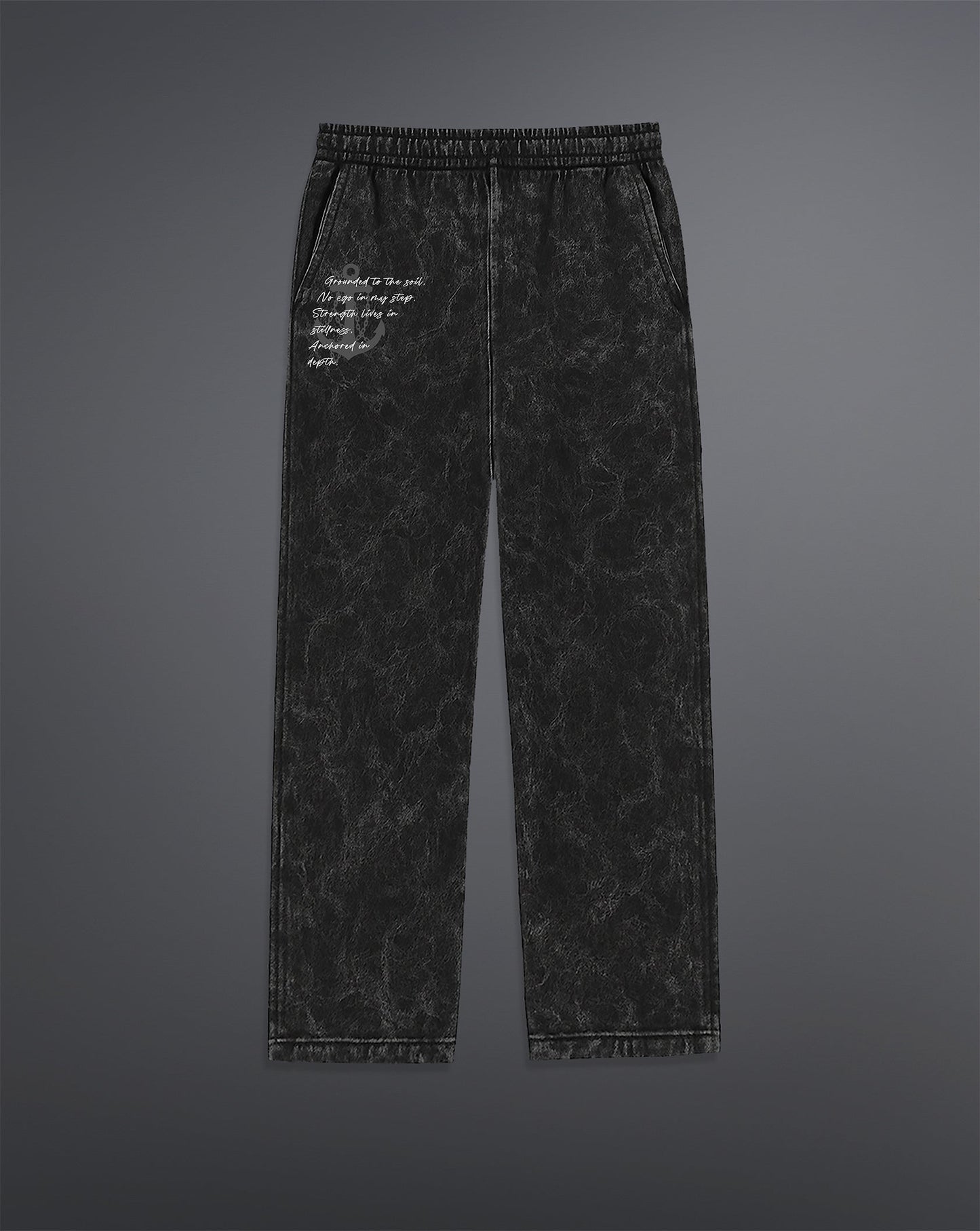 Depth-Bound Sweatpants [ACID WASHED-BLACK ASH]