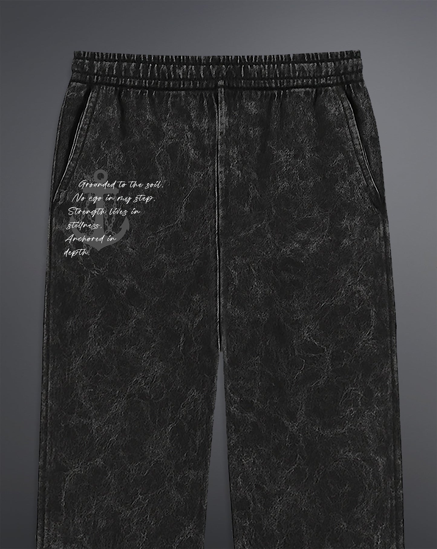 Depth-Bound Sweatpants [ACID WASHED-BLACK ASH]