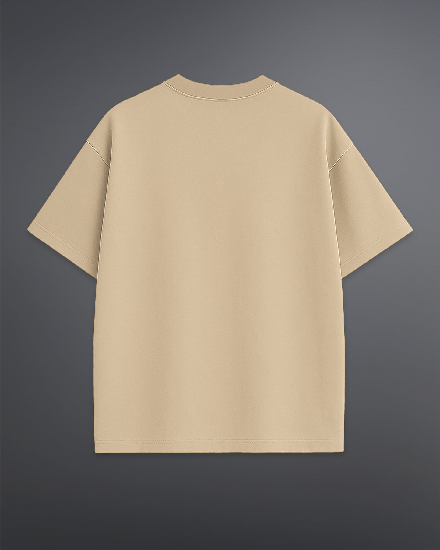 Beige Oversized Tee