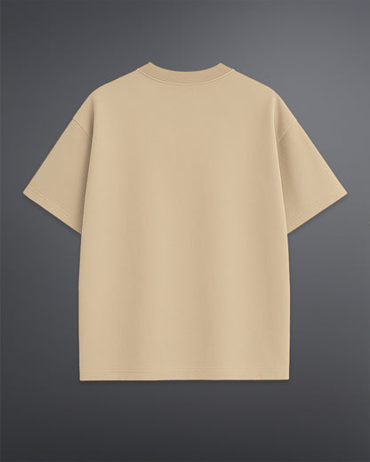 Beige Oversized Tee