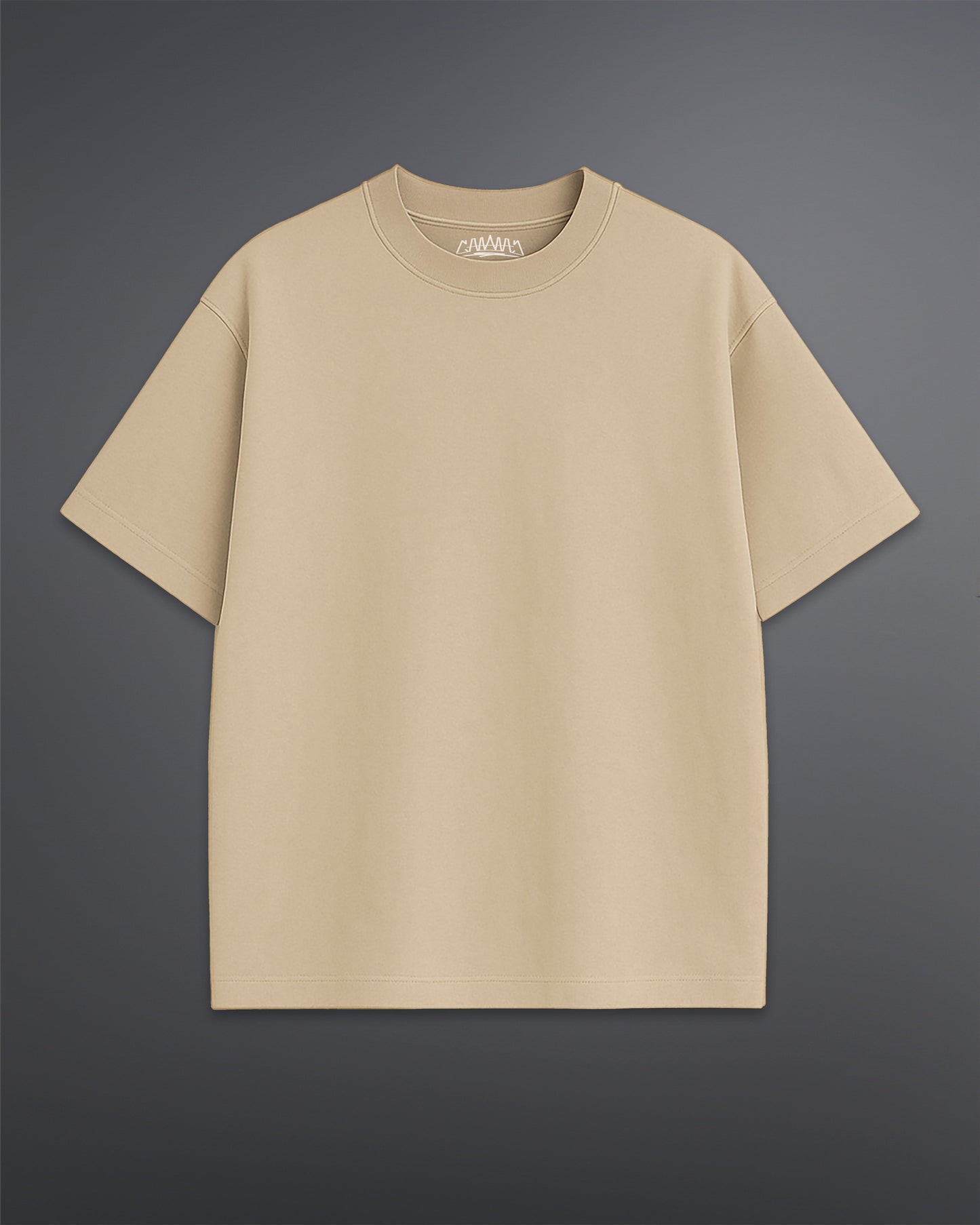 Beige Oversized Tee