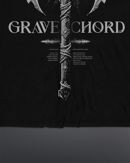 GRAVECHORD Oversized Tee [BLACK]