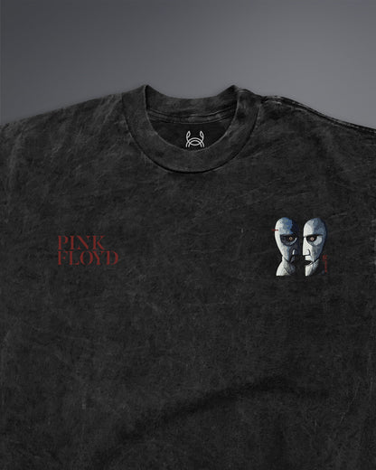 Coming Back To life Oversized Tee [ACID WASHED-BLACK ASH]