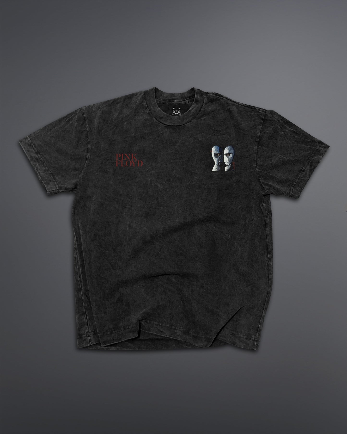 Coming Back To life Oversized Tee [ACID WASHED-BLACK ASH]