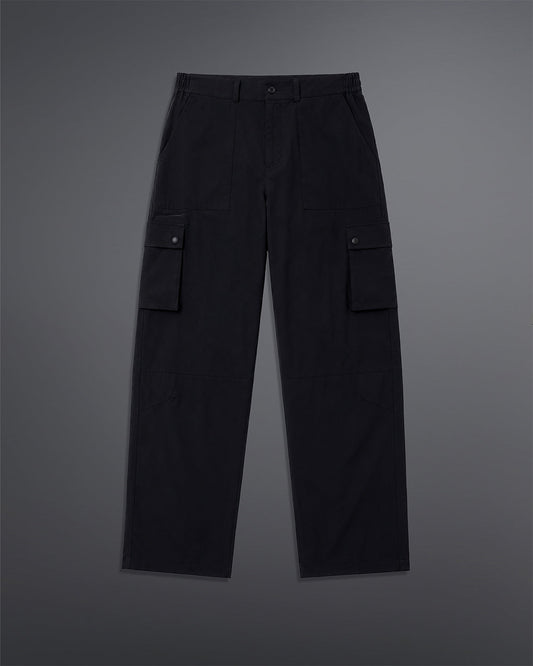 Straight Fit Cargo [Black]