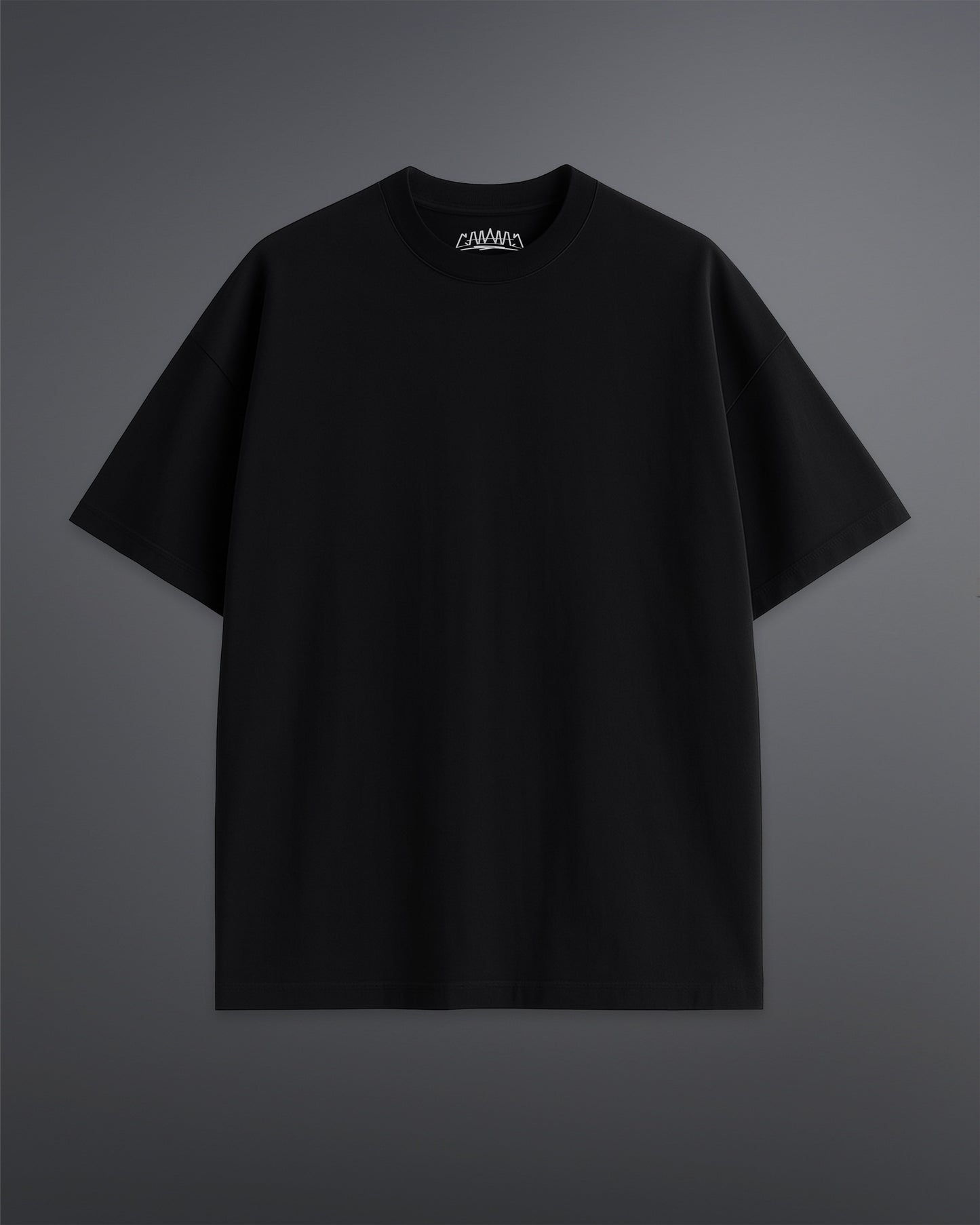 Black Oversized Tee