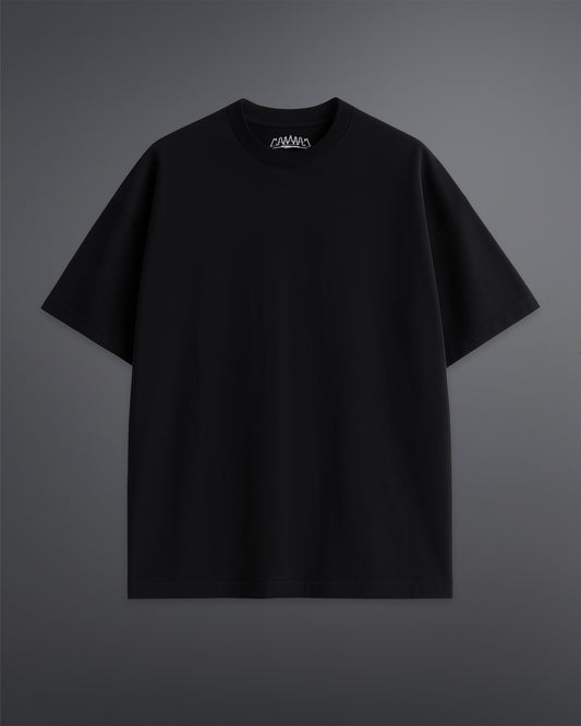 Black Oversized Tee