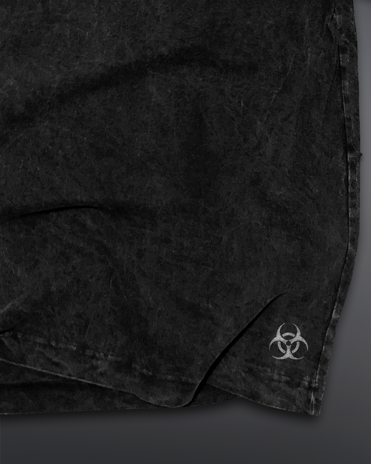 Malignant Prophecy Oversized tee [ACID WASHED-BLACK ASH]