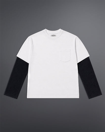 Dual-Fabric Full Sleeve T-shirt [ECLIPSE COLORWAY]