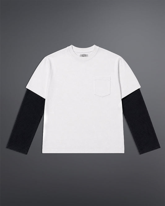 Dual-Fabric Full Sleeve T-shirt [ECLIPSE COLORWAY]