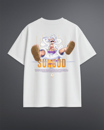 Sun God Luffy Oversized Tee