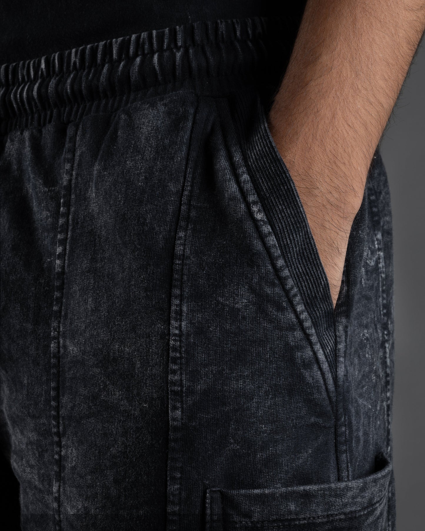 Ash-Storm Shorts [ACID WASHED]