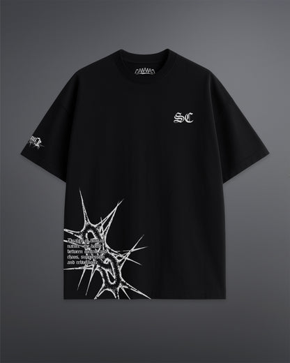 Spiked Cage Tee [BLACK]