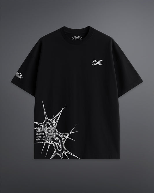 Spiked Cage Tee [BLACK]