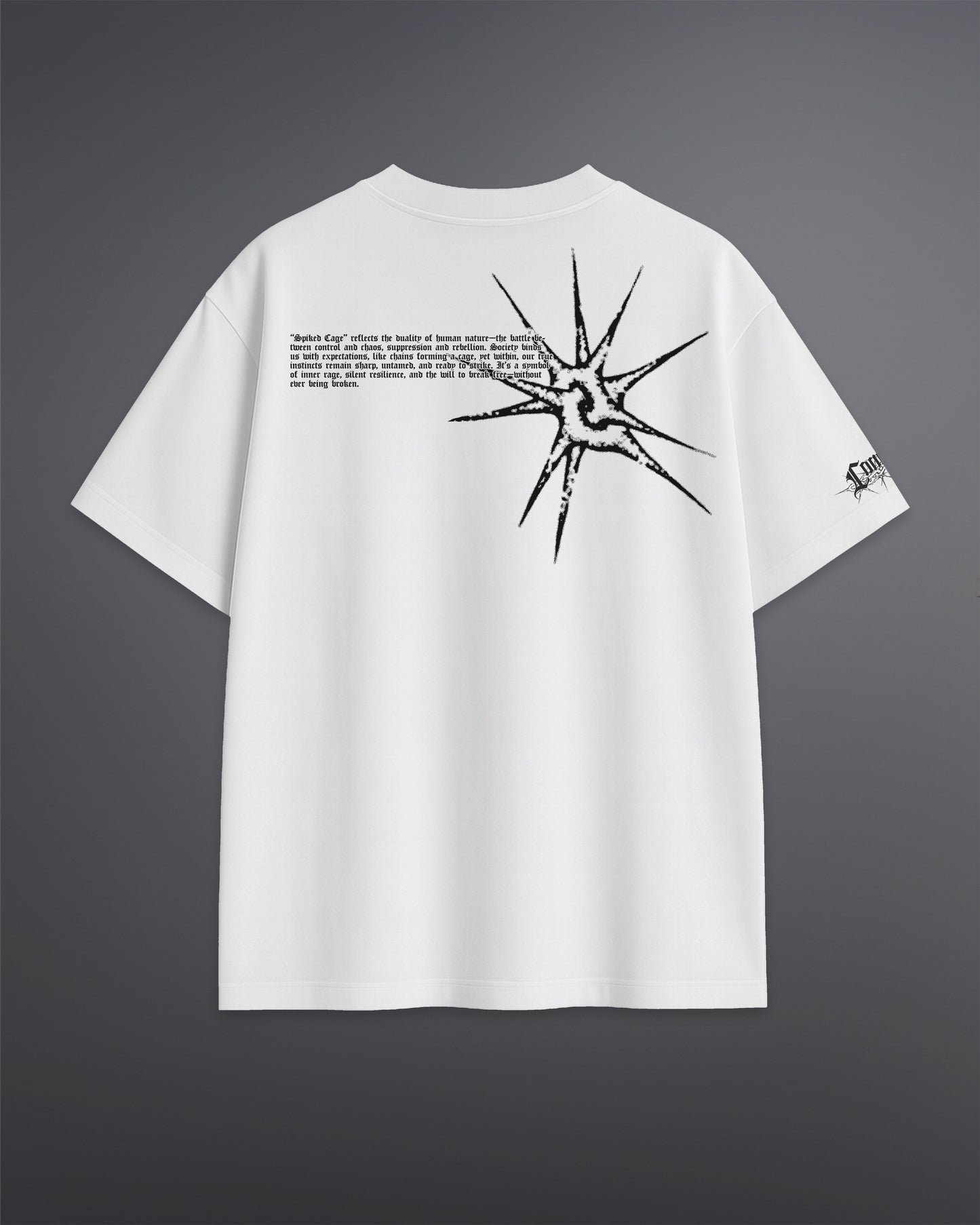 Spiked Cage Tee [OFF-WHITE]