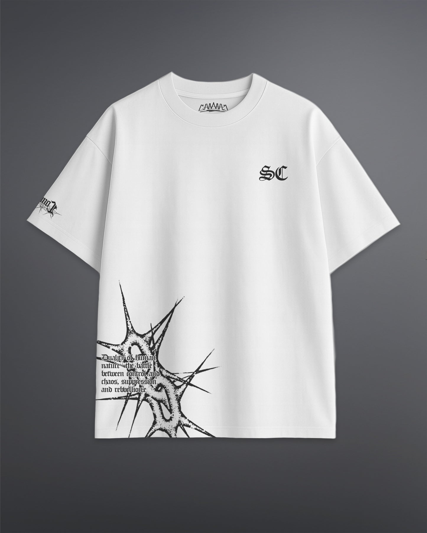 Spiked Cage Tee [OFF-WHITE]