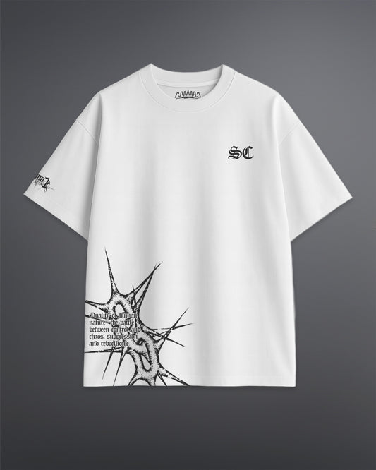 Spiked Cage Tee [OFF-WHITE]