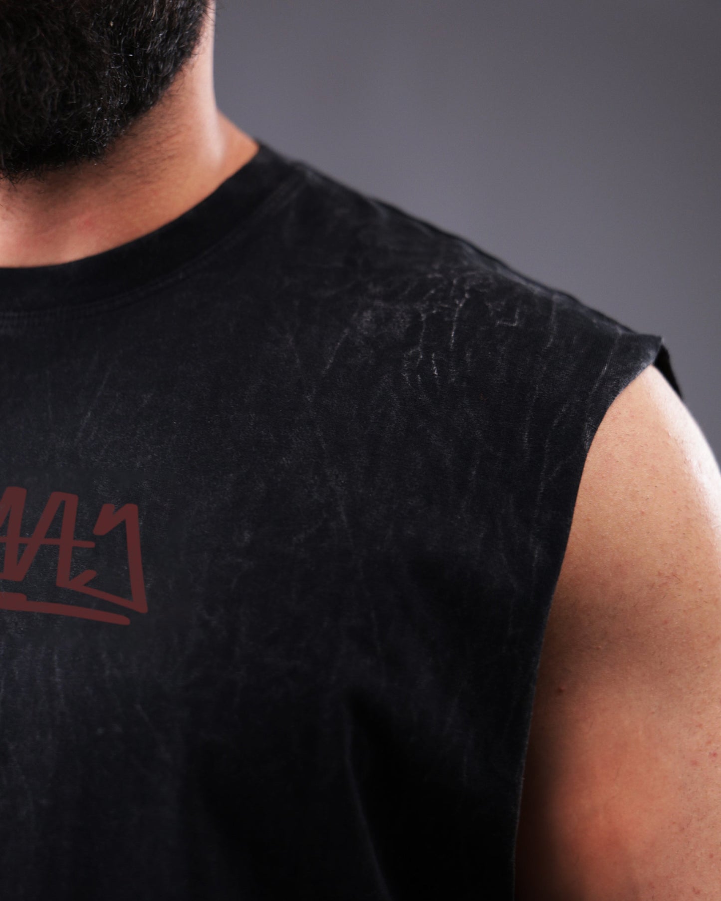 Athletic Division Vest Tank 02 [ACID WASHED]