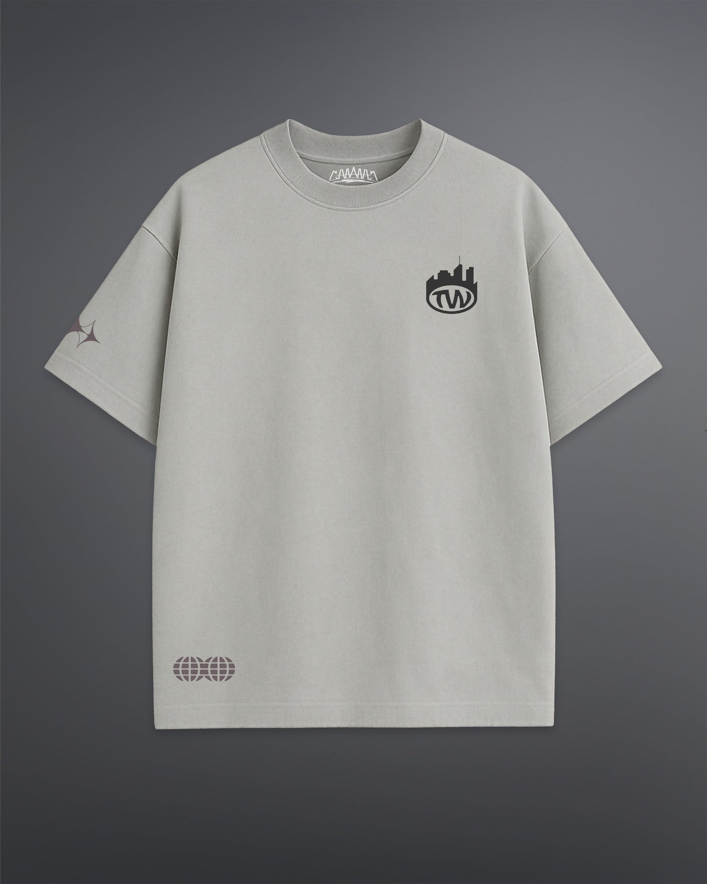 Trapped World Oversized Tee