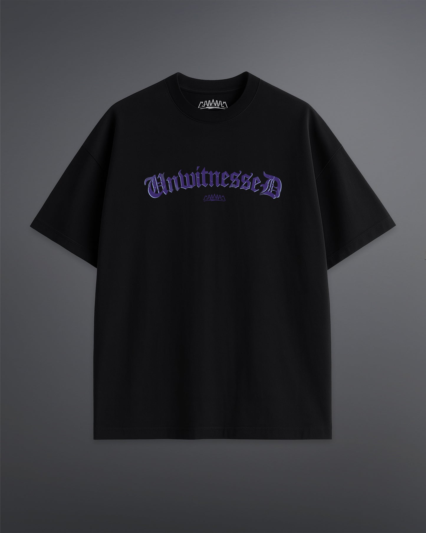 Unwitnessed oversized tee