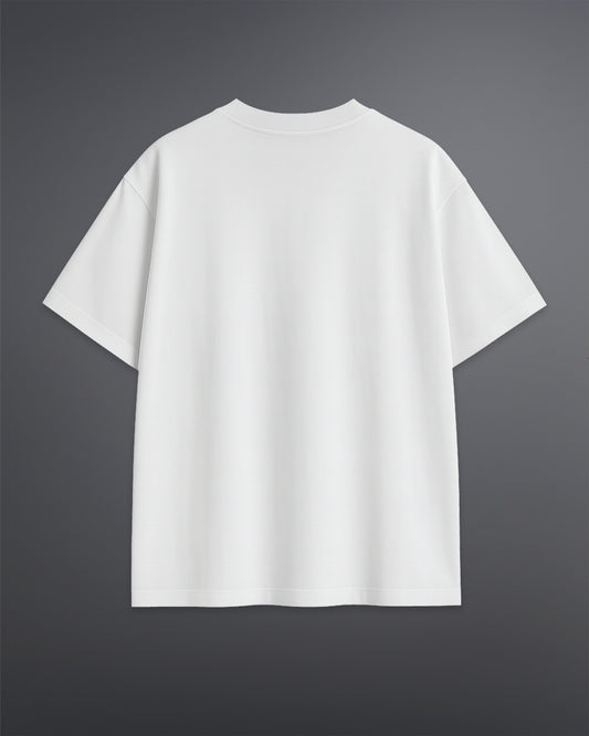 White Oversized Tee