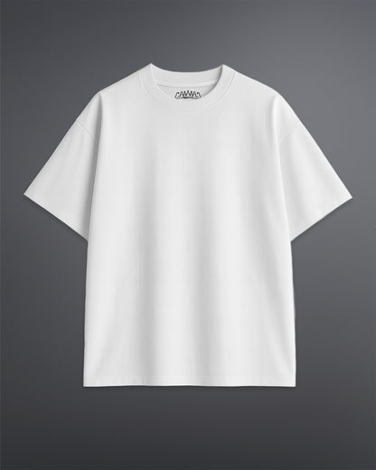 White Oversized Tee