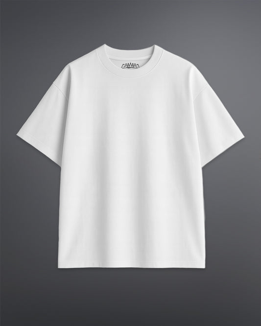 White Oversized Tee